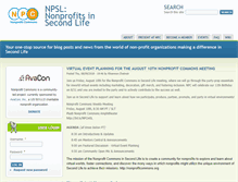 Tablet Screenshot of nonprofitcommons.org